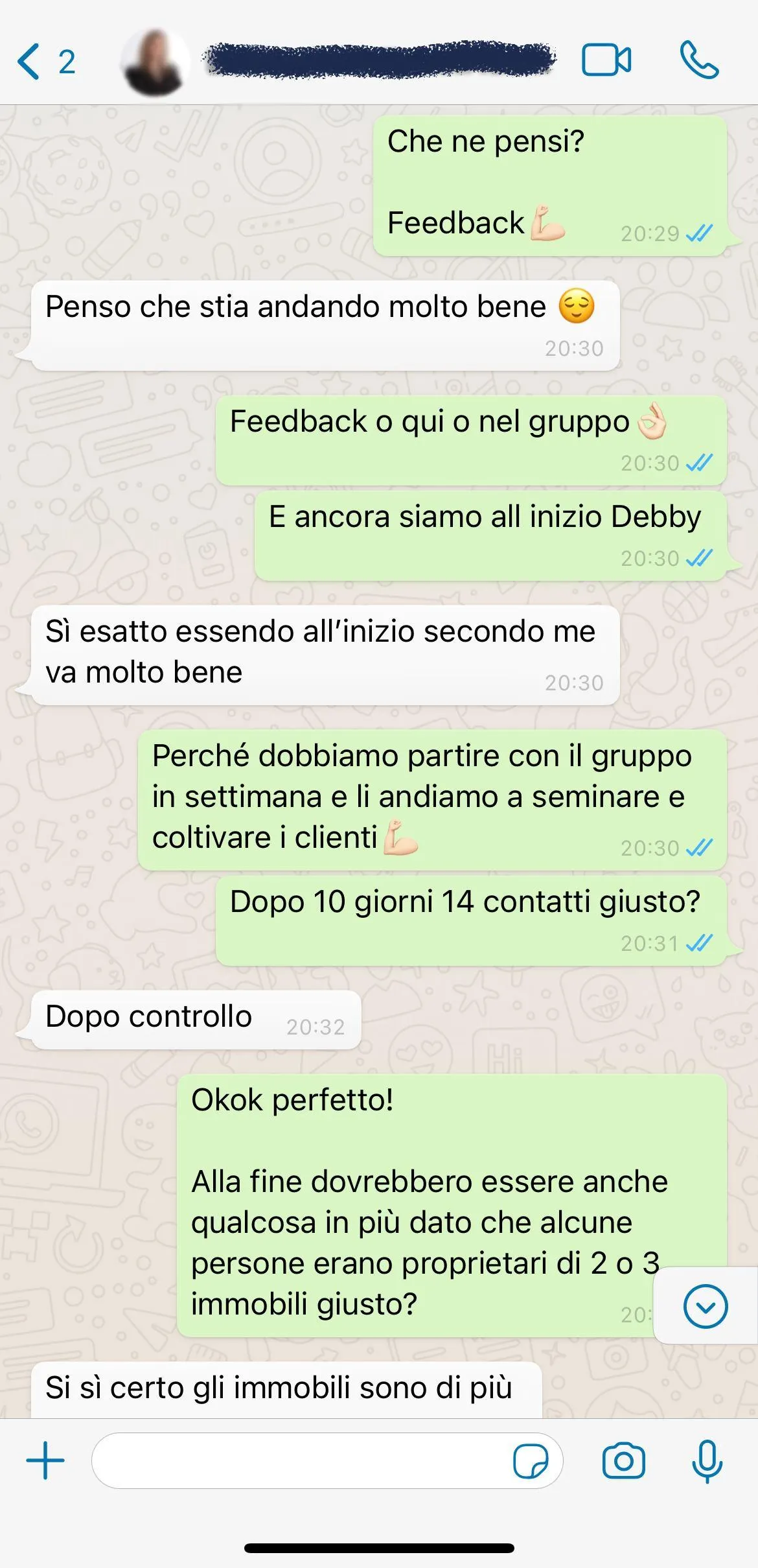 Messaggio di un cliente, 4