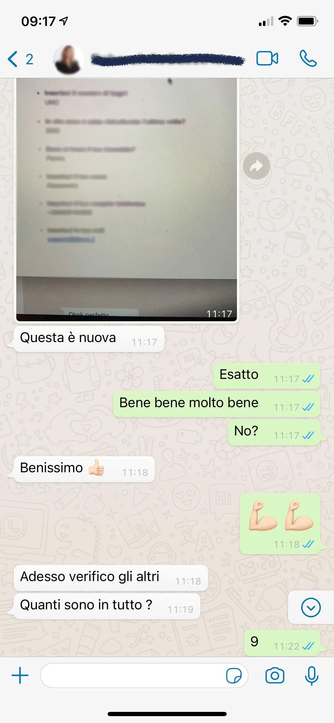 Messaggio di un cliente, 5